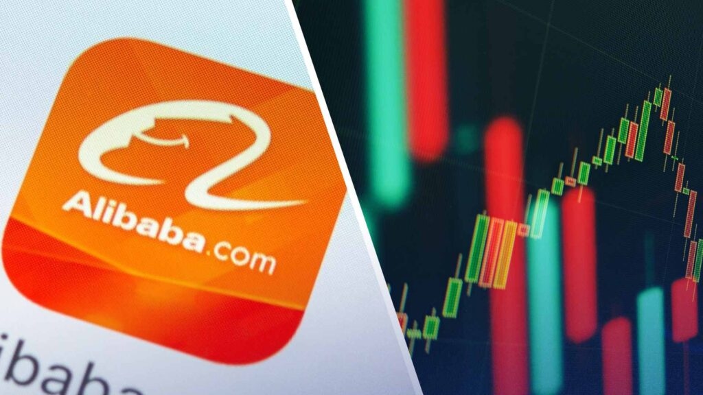 açao hoje alibaba