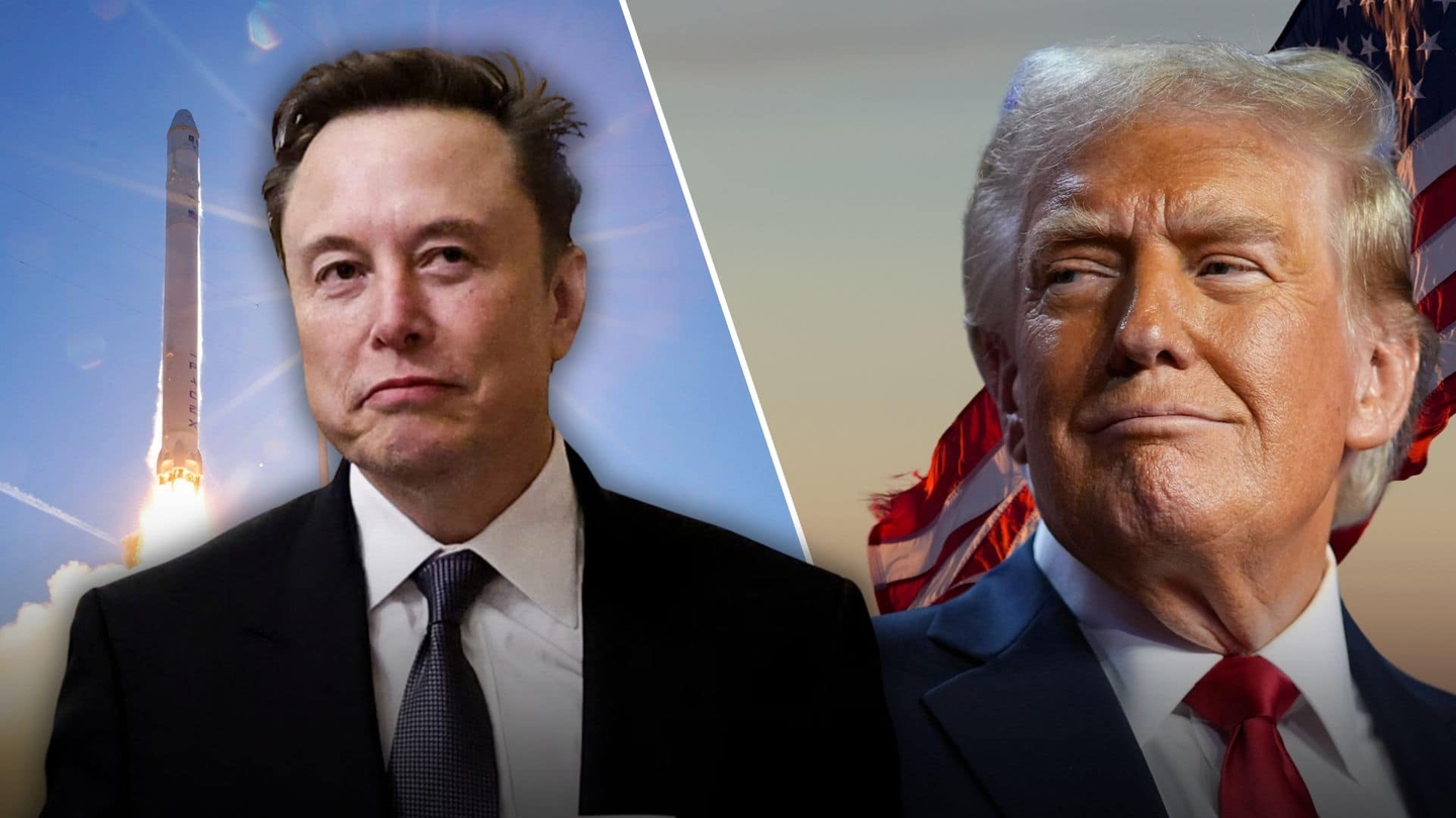 Musk e trump juntos