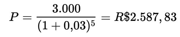 exemplo formula titulo sem cupom