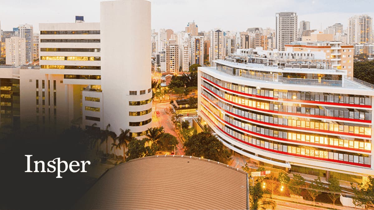Campus do Insper em São Paulo, referência em economia, administração e engenharia no Brasil