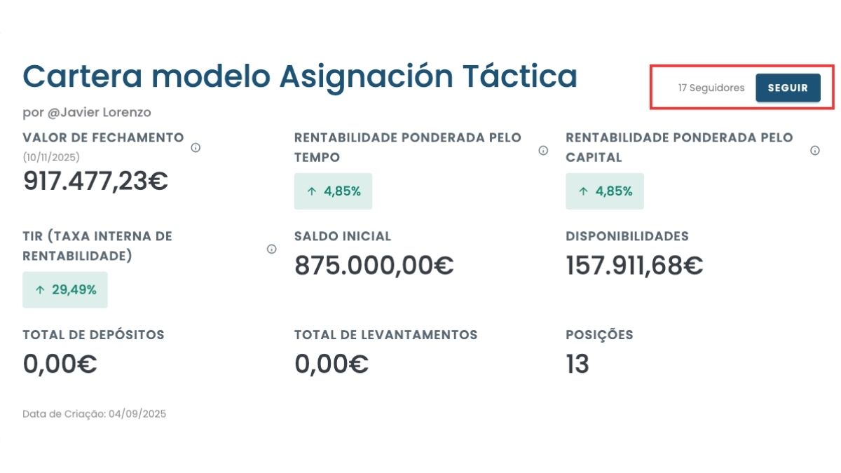 seguir carteiras rankia