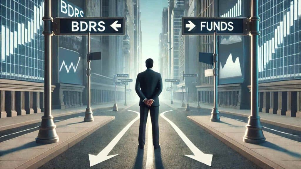 bdrs vs fundos de investimento internacionais