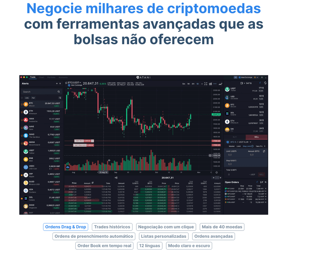 atani criptomoedas
