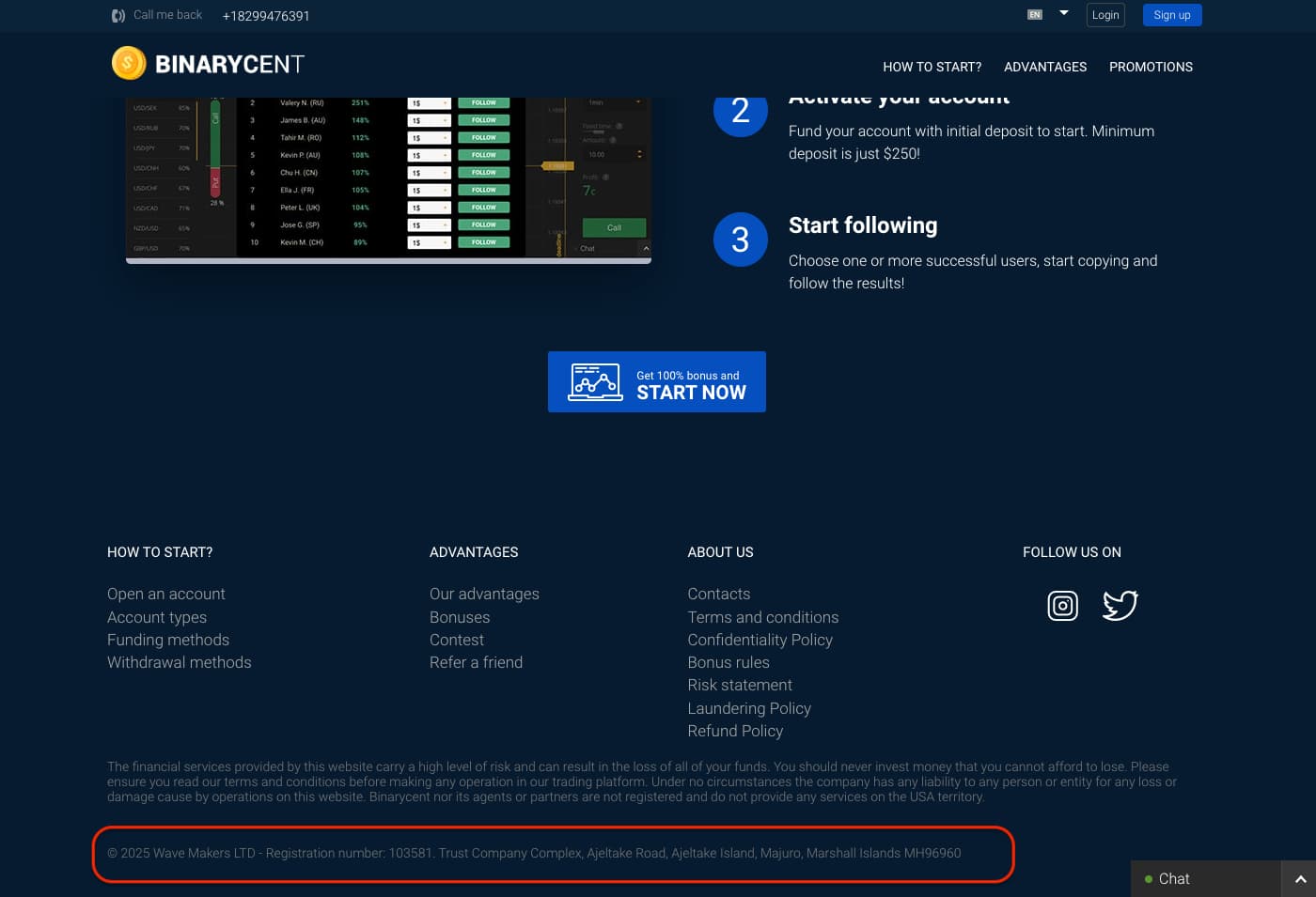 BinaryCent confiavel?