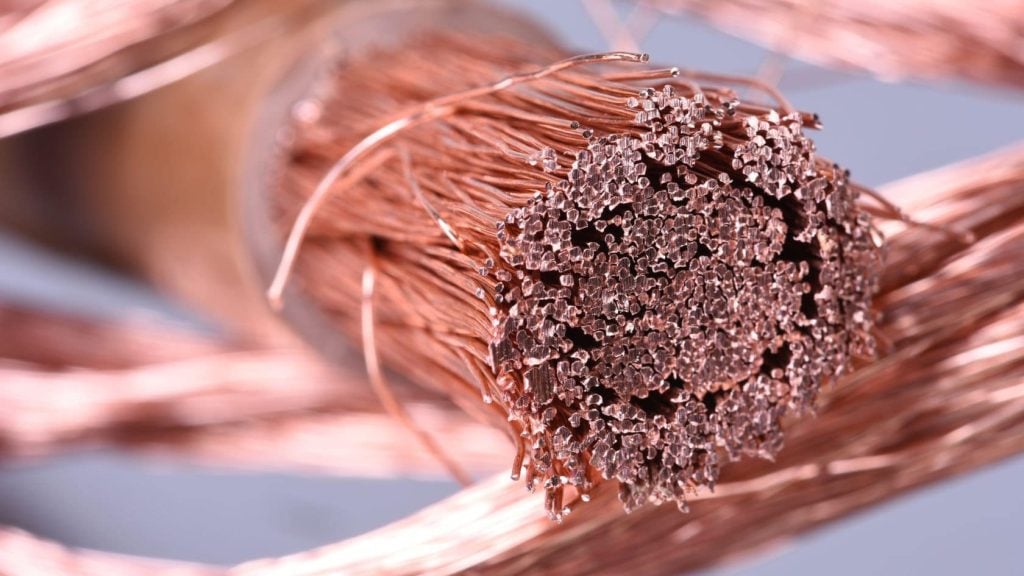 Investimento em cobre