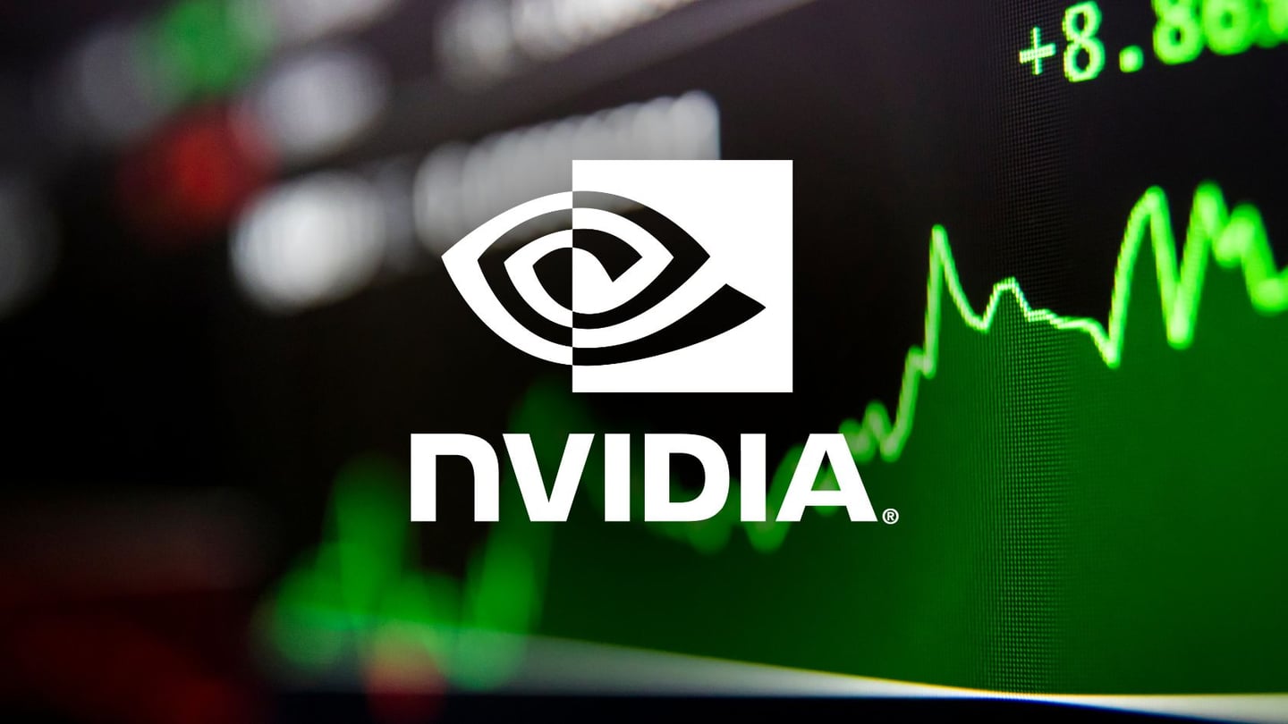 Gráfico de ações da Nvidia