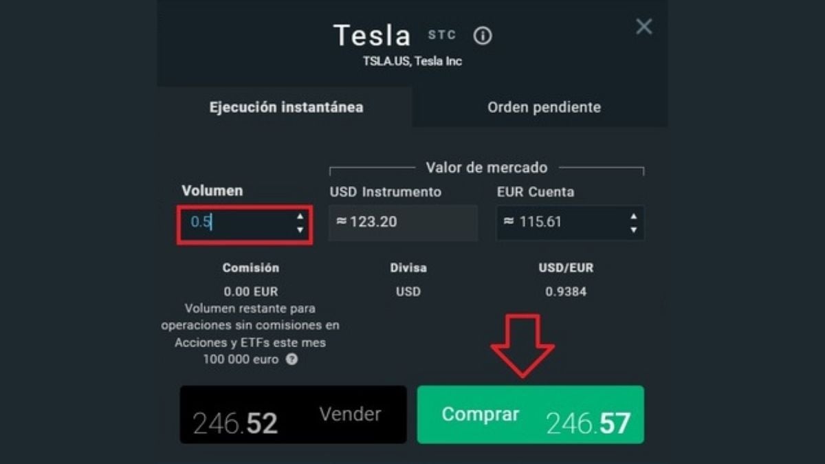 colocar ordem compra tesla interactive brokers