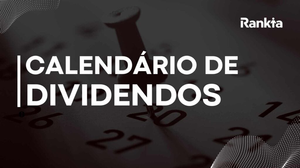 Calendário de dividendos Brasil