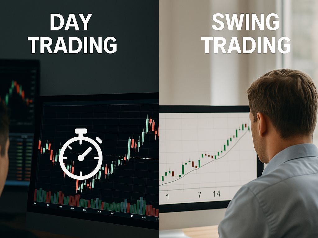 day trading vs swing trading