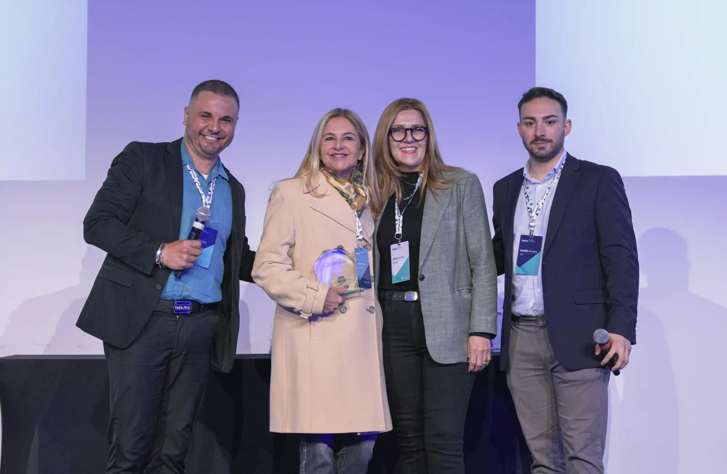 VTMarkets recebendo o prêmio na Rankia Markets Experience