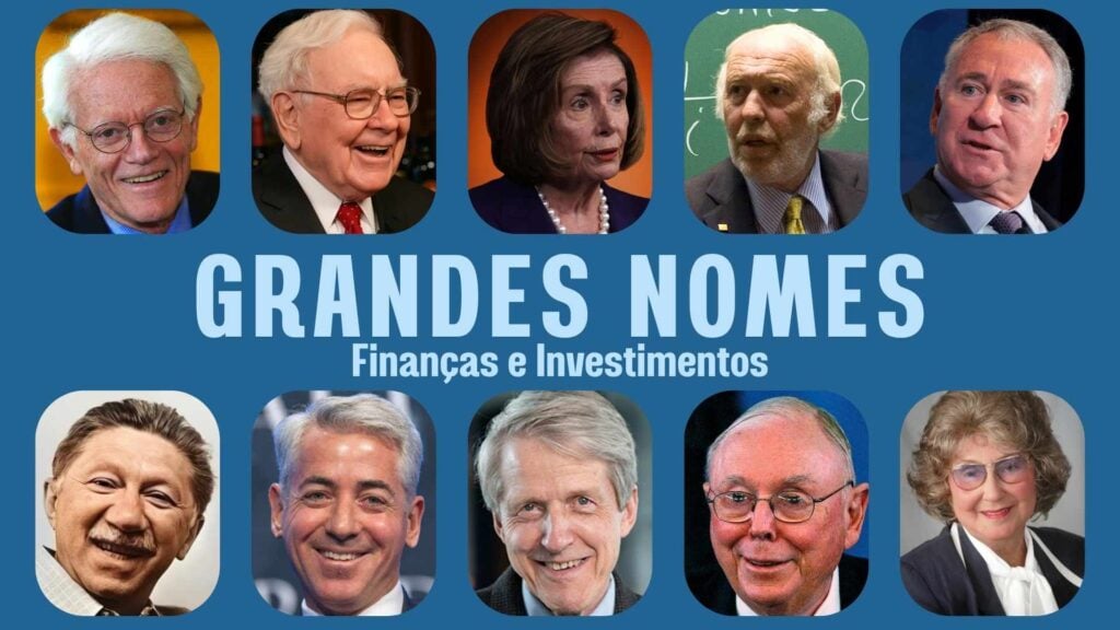 grandes nomes dos investimentos