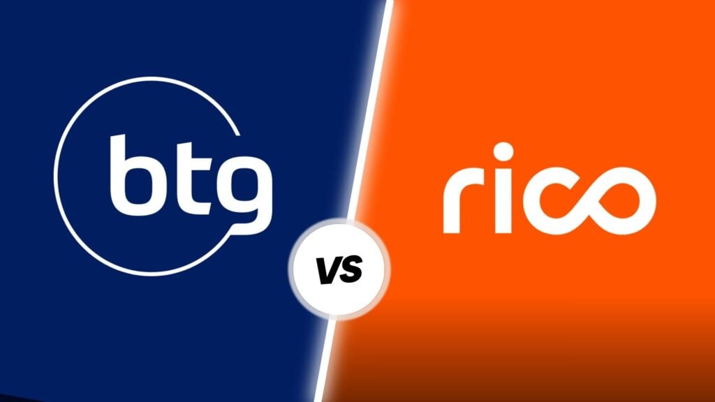 btg vs rico investimentos