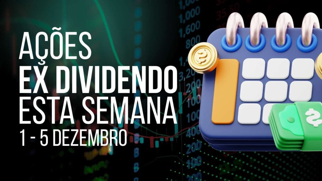 Ações com dividendos em dezembro de 2025 — principais empresas da semana