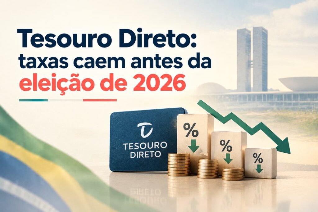 Taxa do Tesouro IPCA+ 2029 cai de IPCA + 7,98% em 25 de agosto para IPCA + 7,37% em 30 de setembro de 2026; o Prefixado 2029 passa de 14,14% para 13,76%