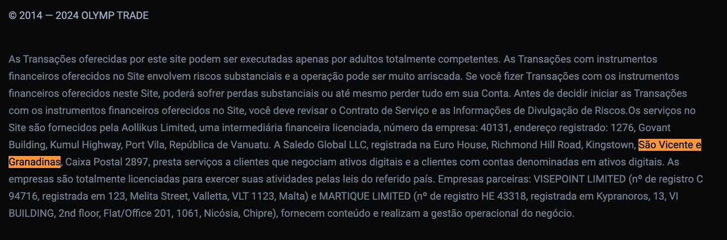 olymptrade corretora