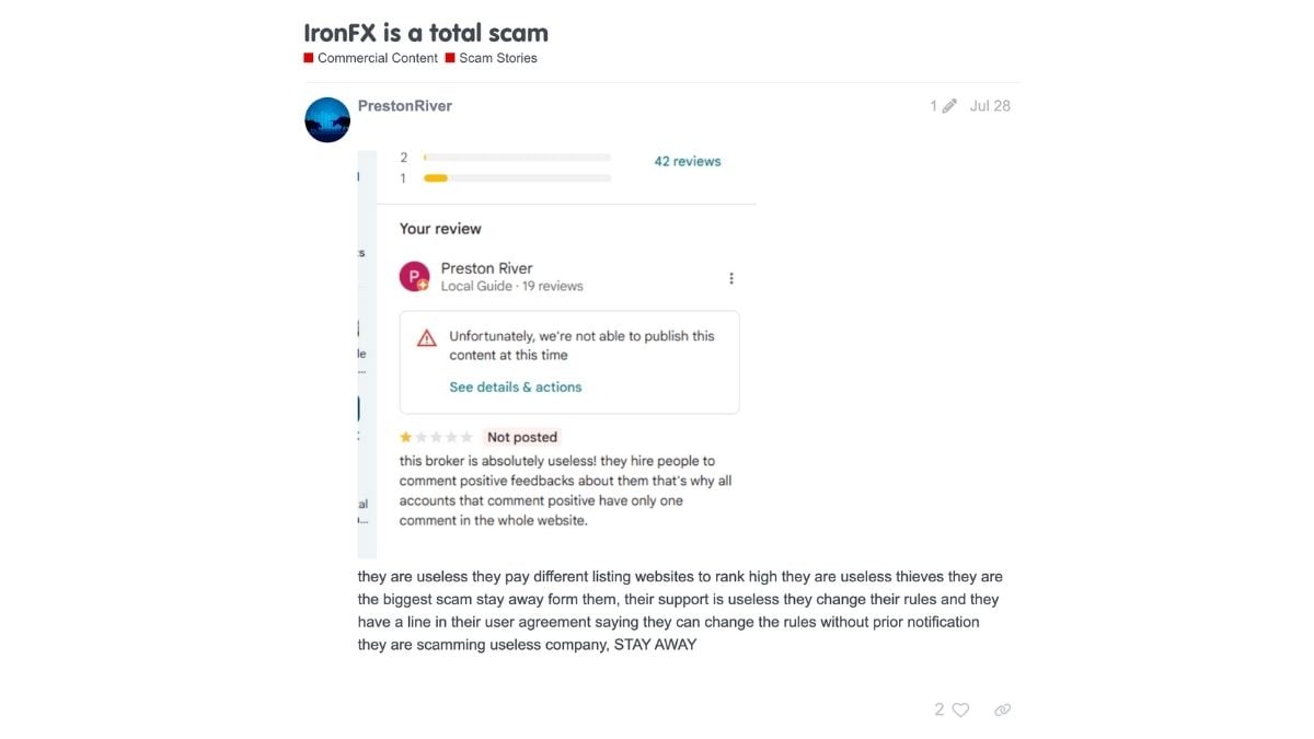 iron fx analise review