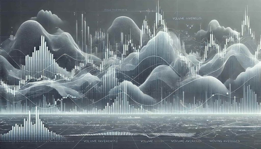 Uma imagem típica de análise técnica geralmente mostra um gráfico de velas (candlestick) de um ativo financeiro, como uma ação ou um par de moedas. No gráfico, é possível ver diversas linhas e formas que representam indicadores técnicos, como médias móveis, linhas de suporte e resistência, e possíveis formações de padrões gráficos, como triângulos, bandeiras ou cabeça e ombros. Esses elementos ajudam os traders a identificar tendências, pontos de entrada e saída, bem como níveis importantes de preço para tomar decisões de compra ou venda de ativos.