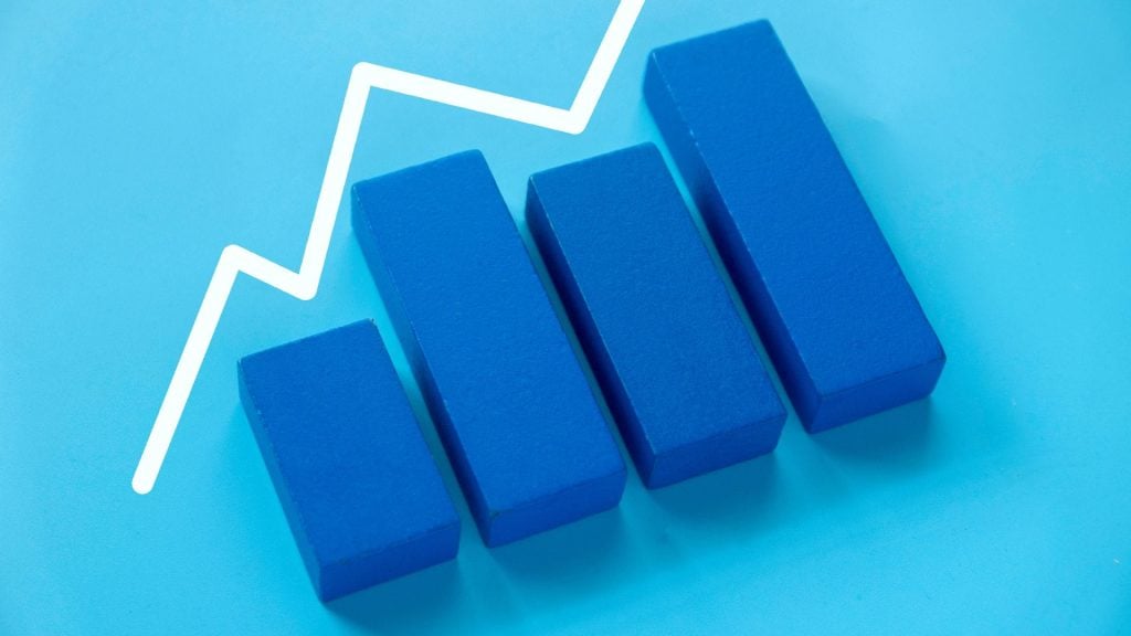 Grafico padrões de continuação de tendência