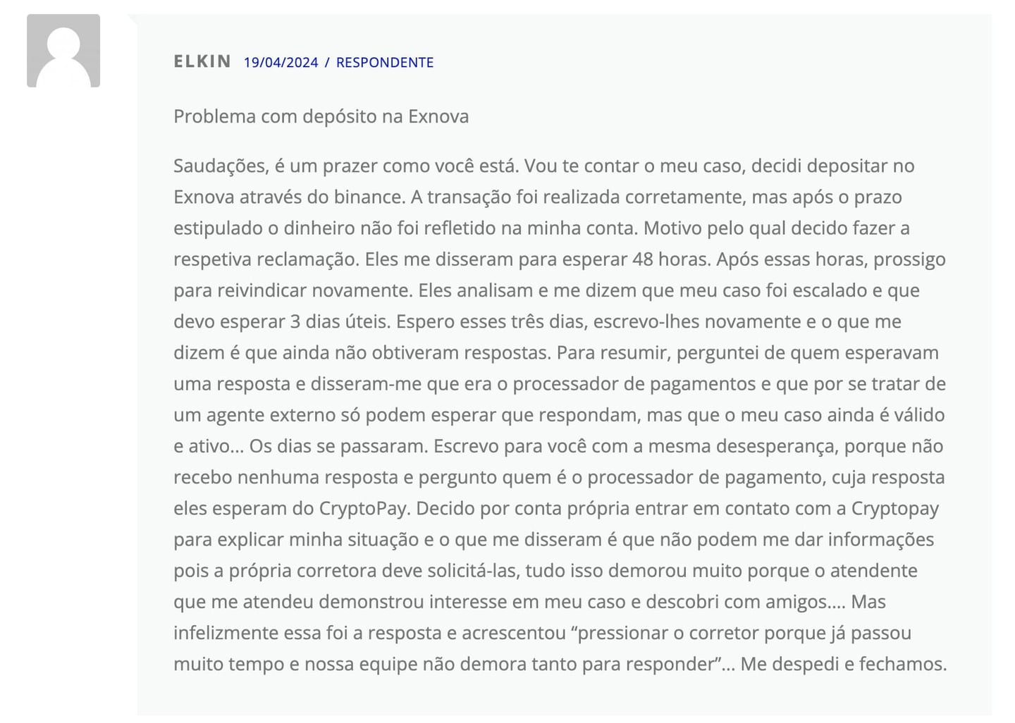 corretora exnova confiavel