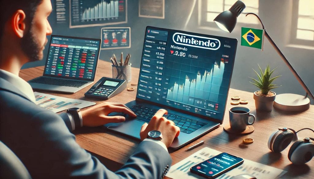 como comprar açoes nintendo
