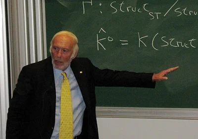 Jim Simons numa aula