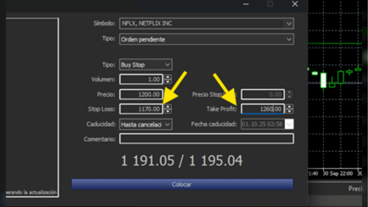 Limitando perdas ao comprar ações
