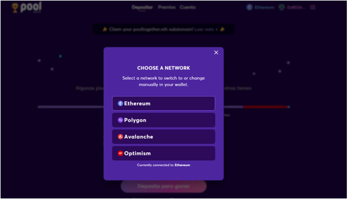 pool together criptomoedas