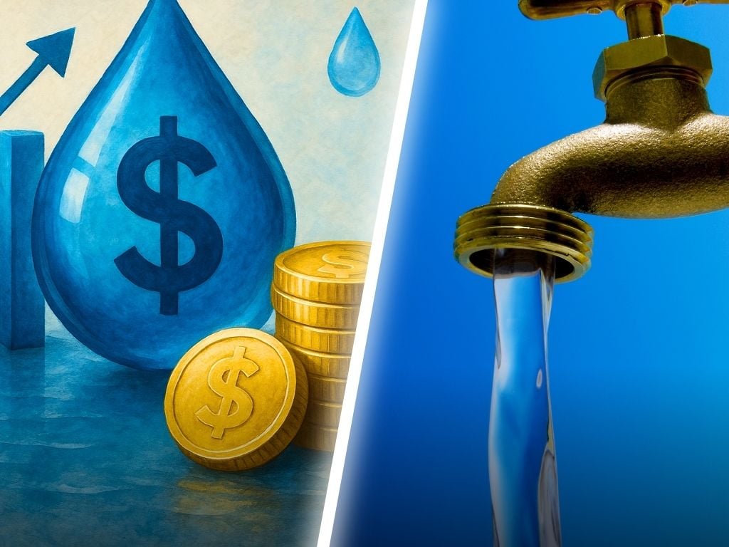 como investir em agua