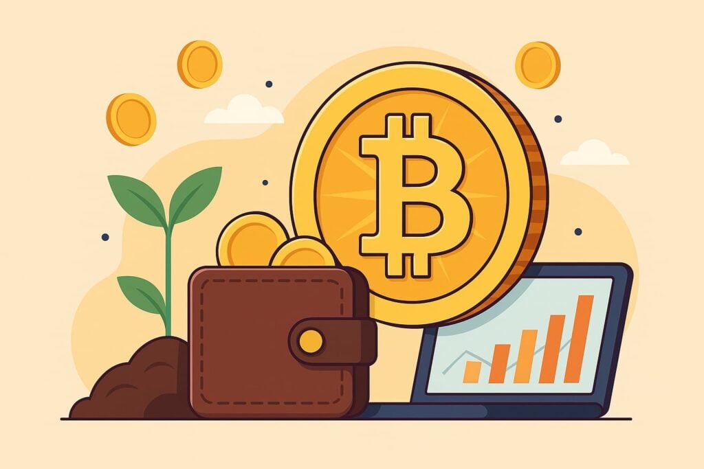 gerar renda passiva com criptomoedas