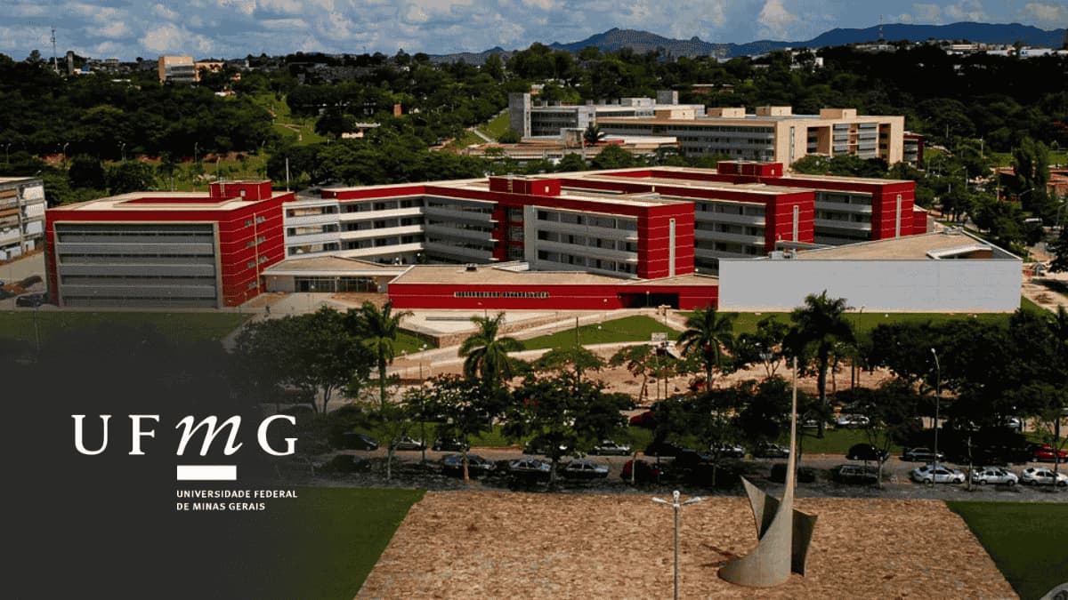 Campus da UFMG em Belo Horizonte, destaque em ensino e pesquisa no Brasil