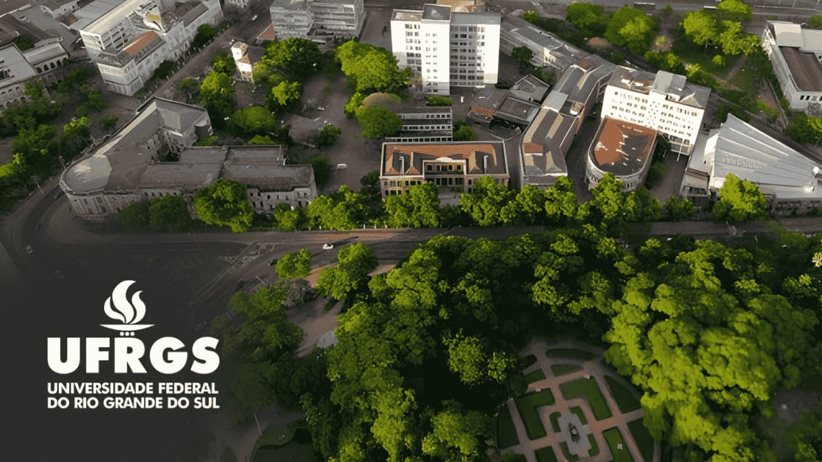Campus da UFRGS em Porto Alegre, destaque em ensino superior no Brasil