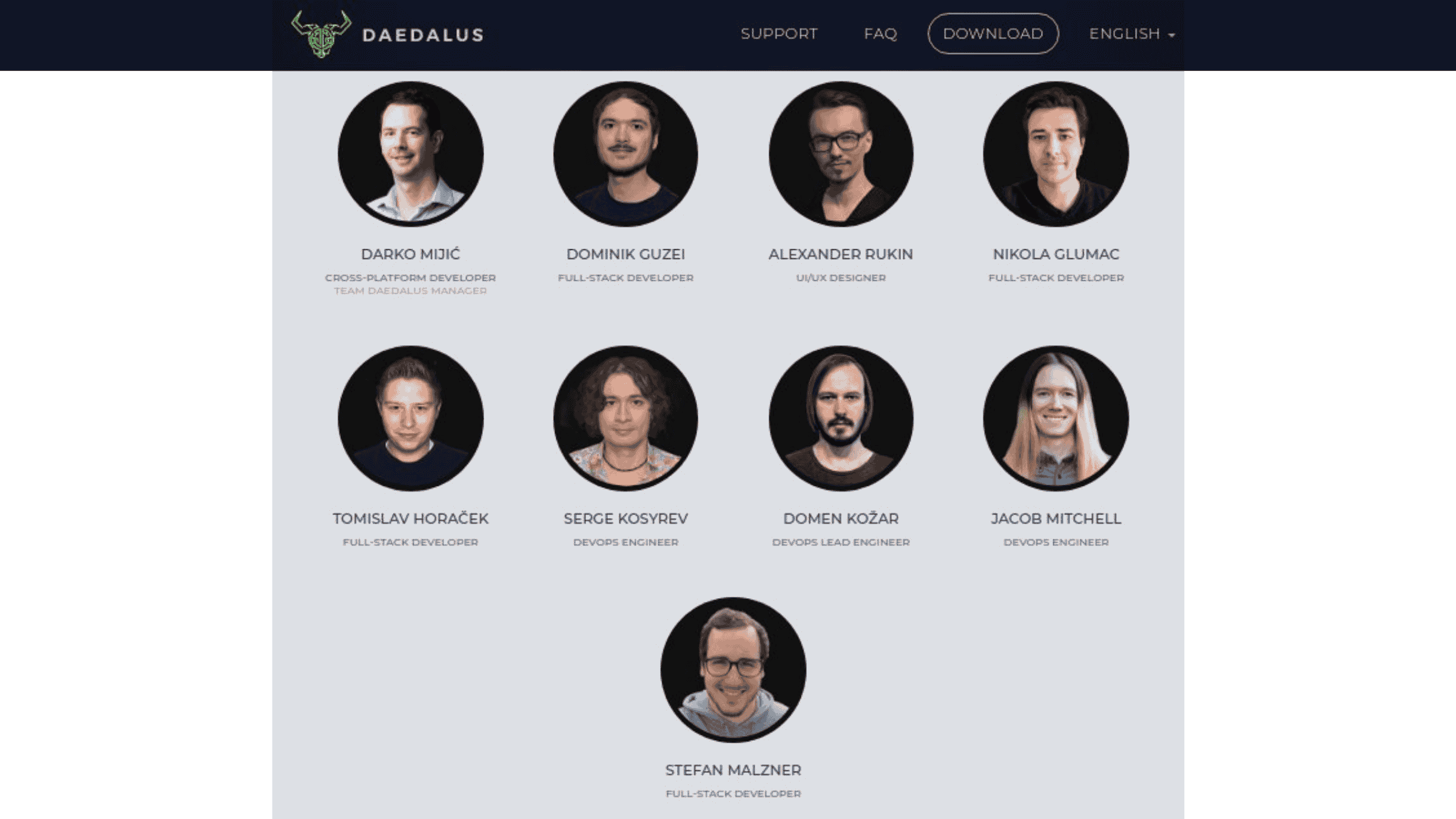 Os projetos de criptomoedas sérios geralmente têm uma liderança ou representante visível.