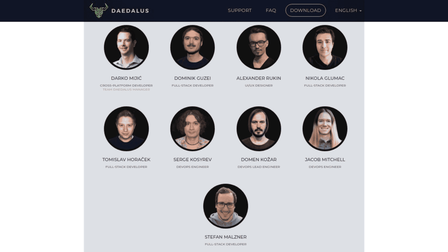 Os projetos de criptomoedas sérios geralmente têm uma liderança ou representante visível.